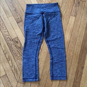 Lululemon Wunder Under Crop Coco Pique 4